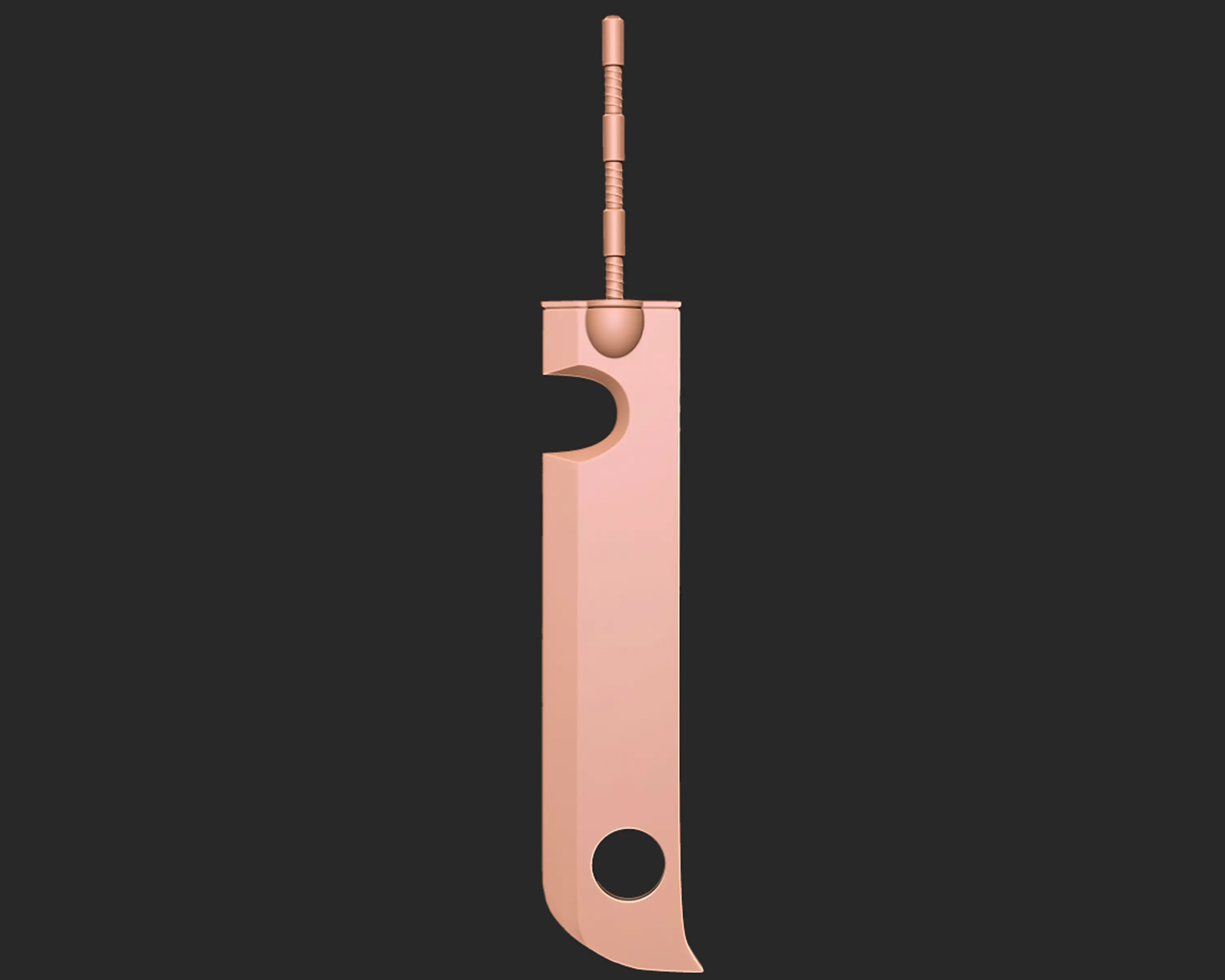 Zabuza Sword 3d print model