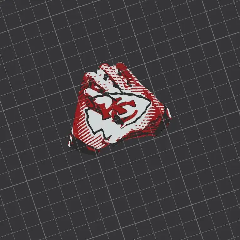 KC Chiefs Magnet with insert