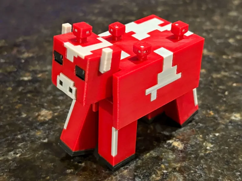 Mooshroom entièrement articulé