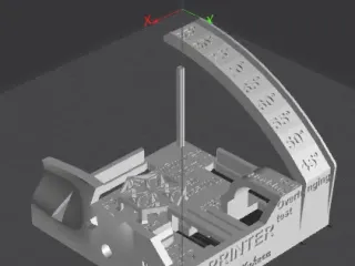 Miniature FDM 3D PRINT TEST