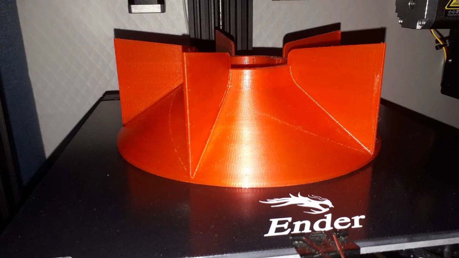 Ventilatore per motore elettrico da 45 kW 200/59,2 mm