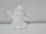 Halloween Ghost with Hat-0