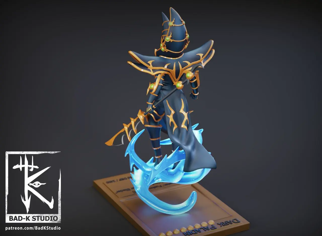 DARK PALADIN YUGIOH 3D PRINTING MODEL