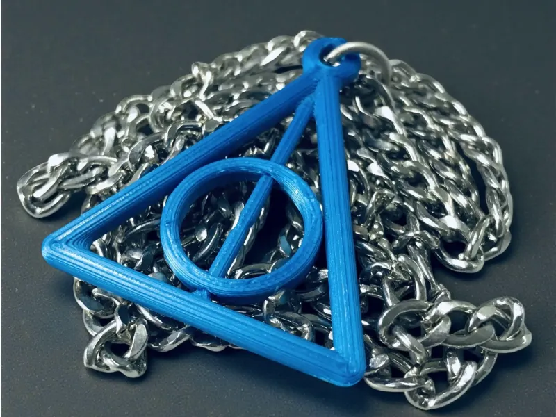 Deathly Hallows Keychain