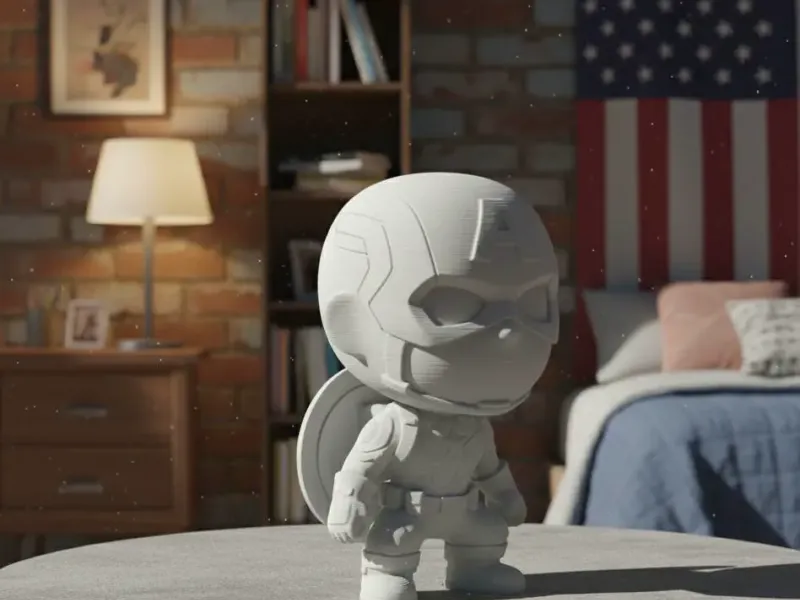 Capitan America Chibi