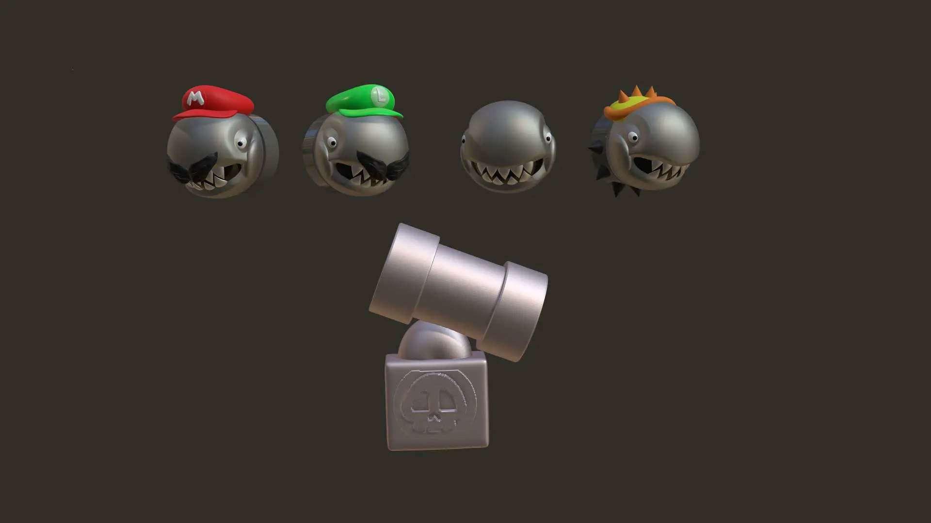 The Inspired Mario Bros Bullet Collection Set