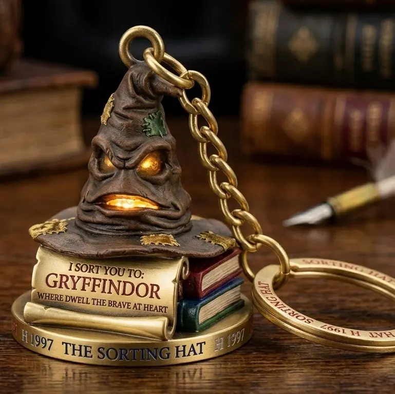 Sorting Hat Keychain - Lifestyle - PLA - 3D printed product - фото 7