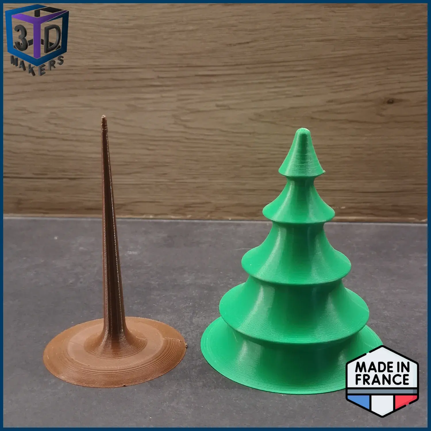 Rotating Christmas tree decoration