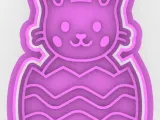 Cookie Cutter,Easter eggs - Easter bun ,Polymer Clay Cutters-5