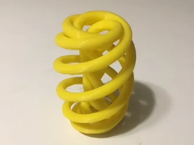Esculturas matemáticas com vassoura