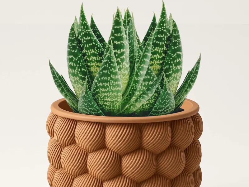 Bubble Planter, Sphere Pattern Plant Pot