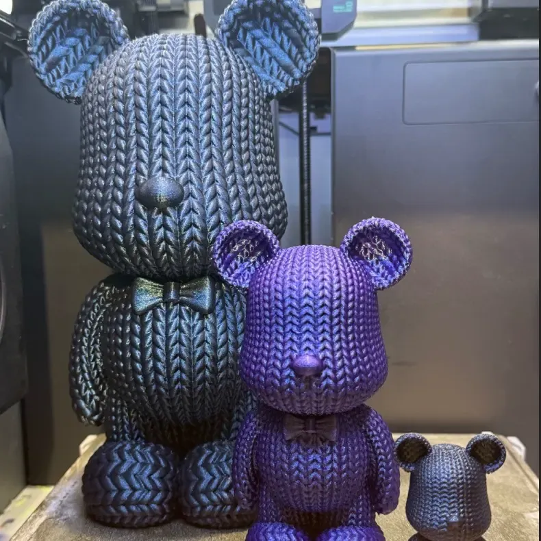 Knitted bearblick