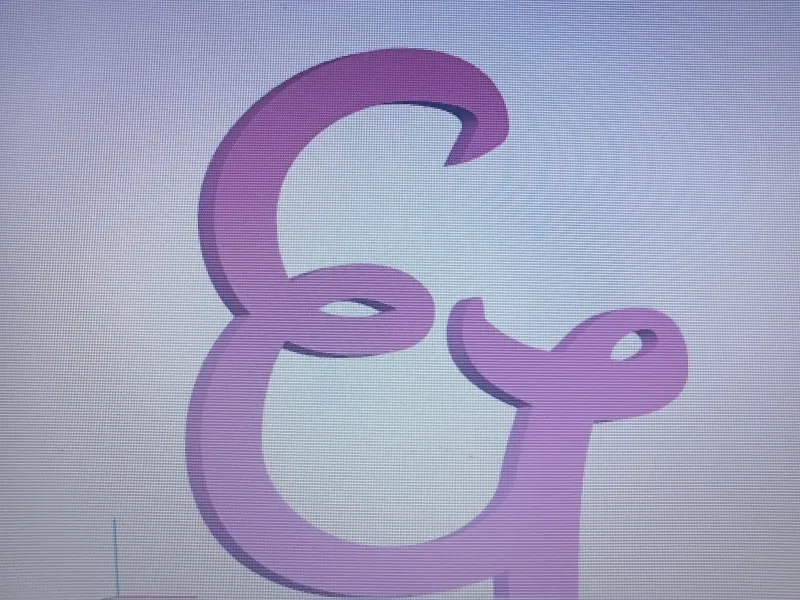 Buchstabe (&) im Disney-Stil für Event-Sprüche