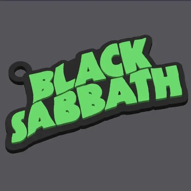 KEYCHAIN - BLACK SABBATH