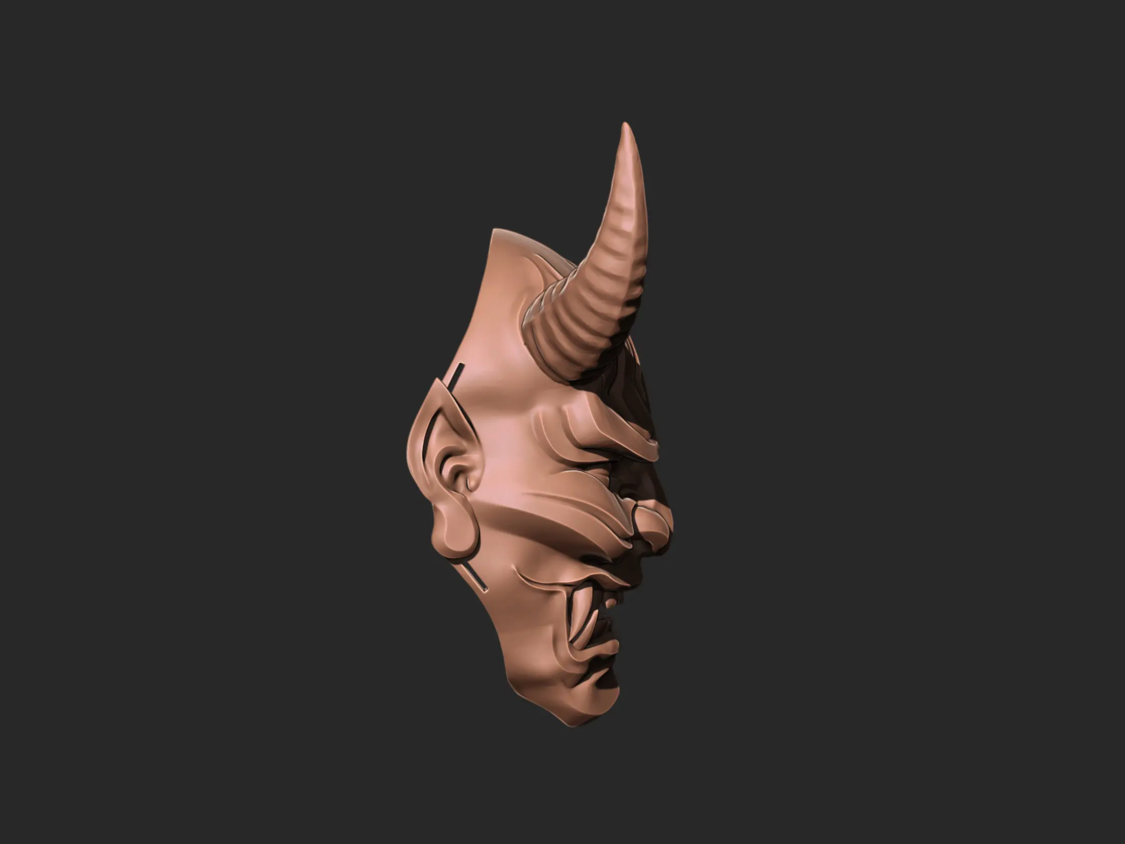 Hannya Mask 3d print model