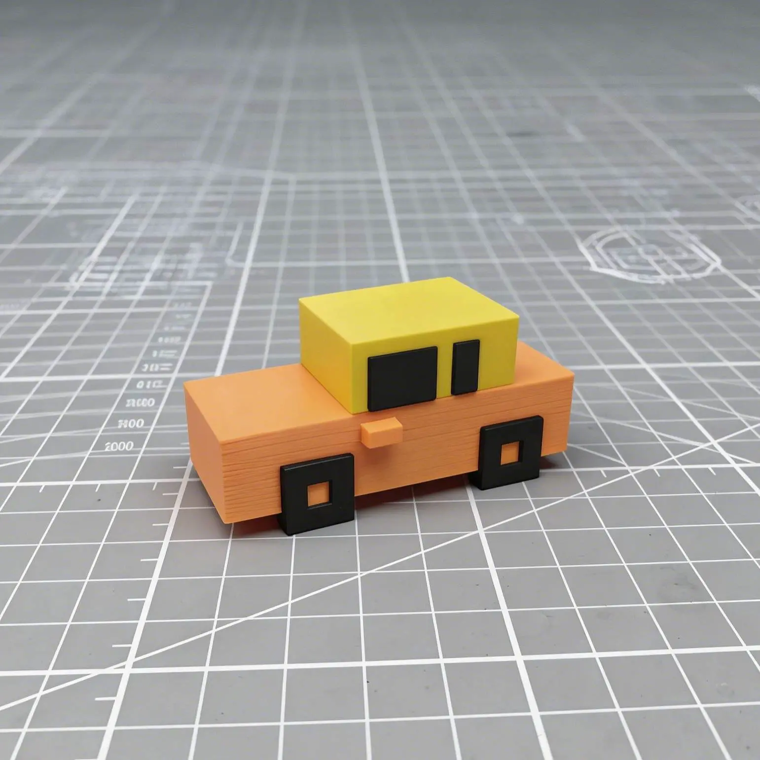 Minecraft, Crossy Road Pixel Style Car Ornament