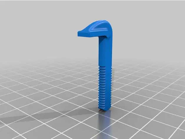plumber wrench keychain phone holder