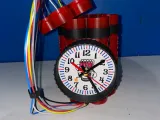Dynamite storage Clock - supports free-4