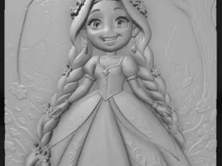 Rapunzel cartoon