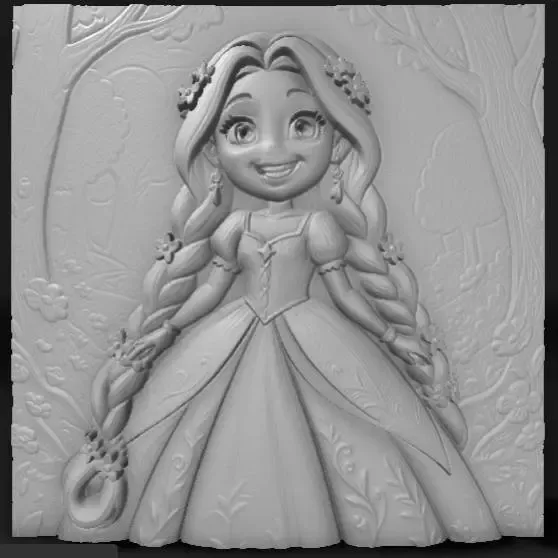 Rapunzel cartoon
