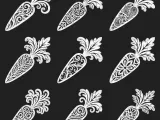 Decorative Carrot Bundle | 9 STL Easter Designs-7