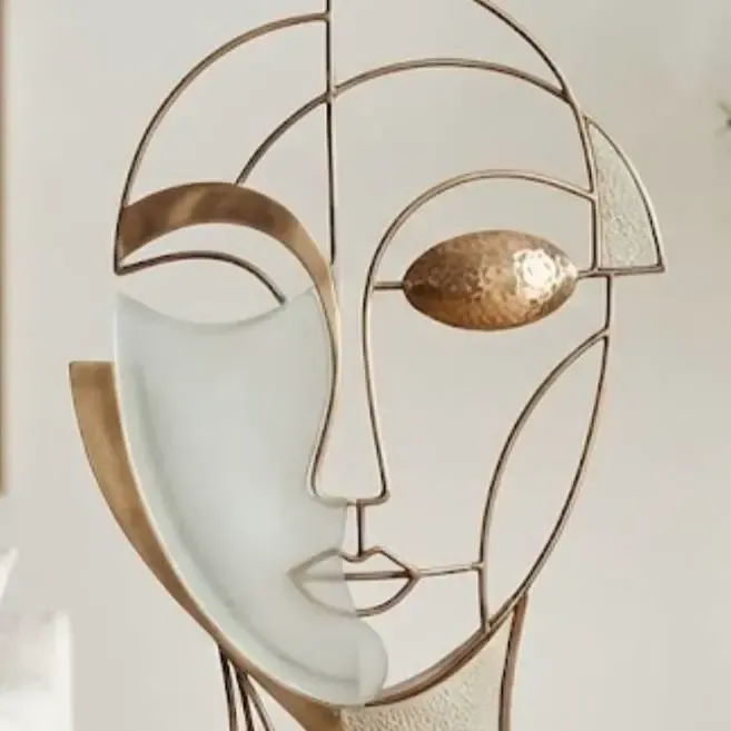Un masque - décoration d'art abstrait