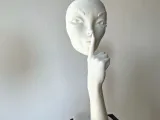 SHHH.. FEMALE STATUE-3