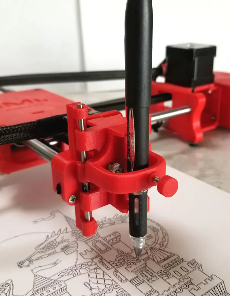 Zeichnender Roboter - Arduino Uno + CNC-Schild + GRBL