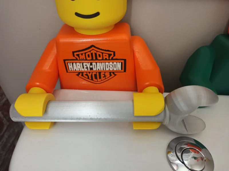 outils Lego papier toilette / Lego toilet holder 