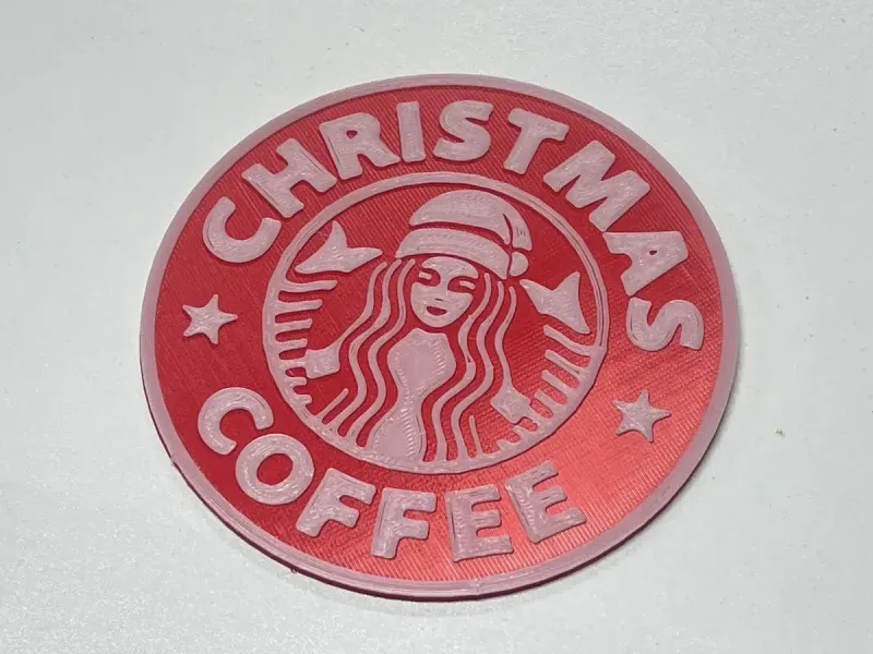 Starbucks Christmas Coaster