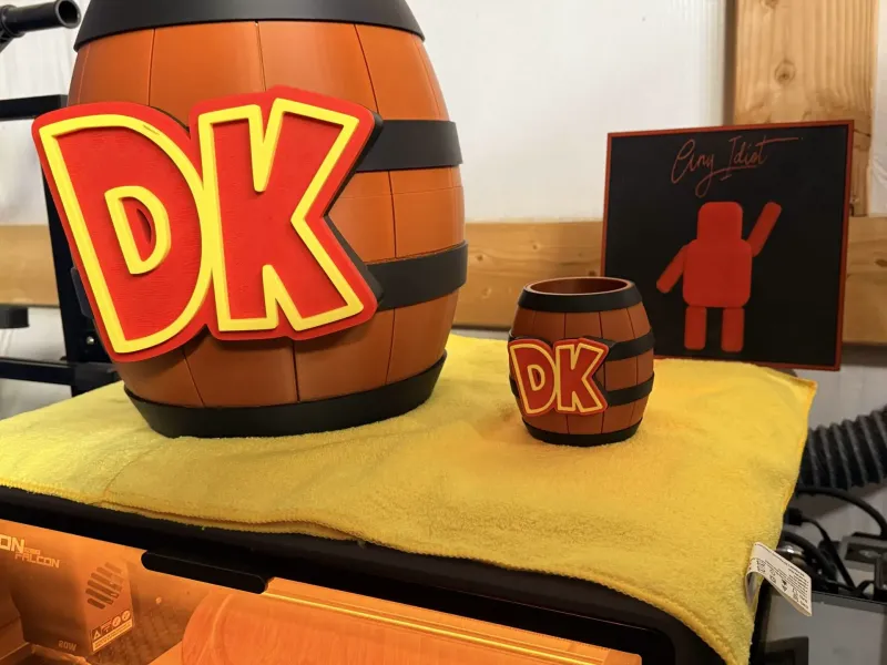 Donkey Kong Barrel 300% K2Plus or Ender 5 Max No CMS