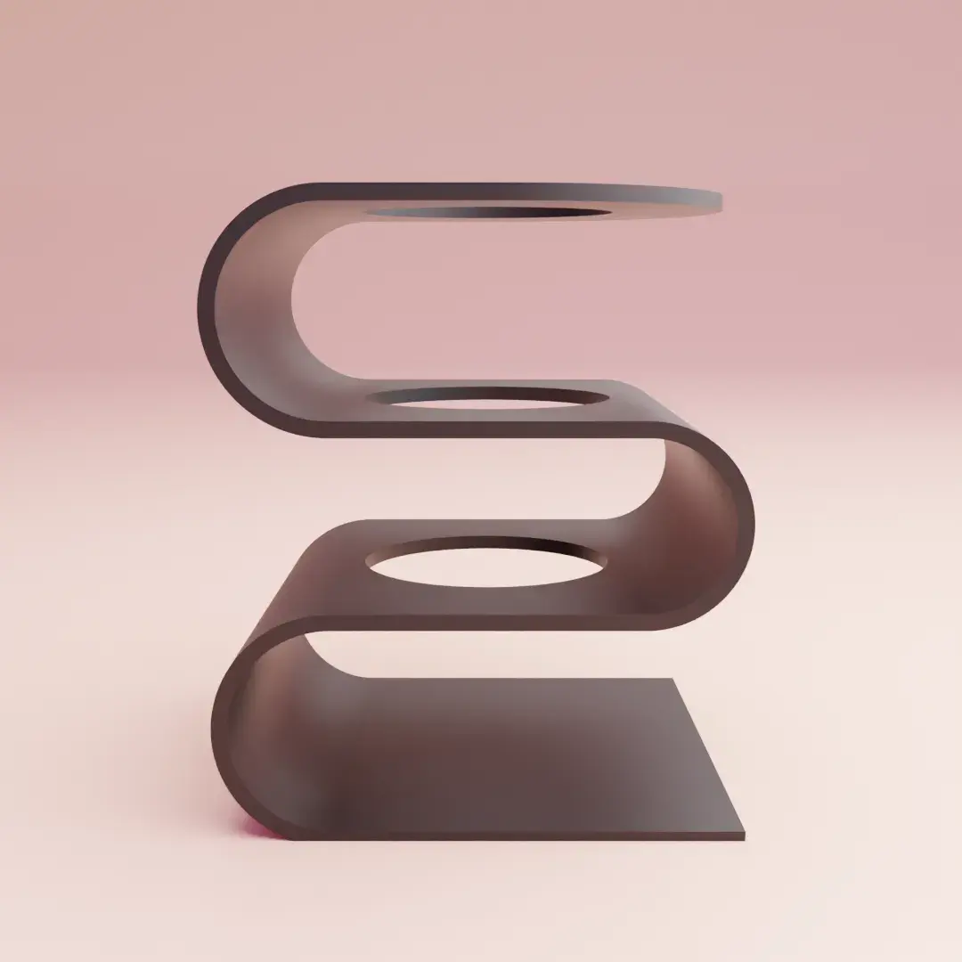 cool curve minimalist pencil holder
