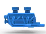 Engine V16 Scale 1:25-6