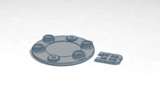 Logitech G29/G920/G923 Radkappe Bugatti Logo