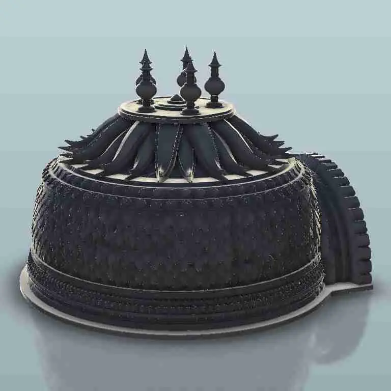 Templo circular indio 9 - miniaturas warhammer terrain scen