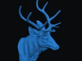 Deer Wall Art Frame-1