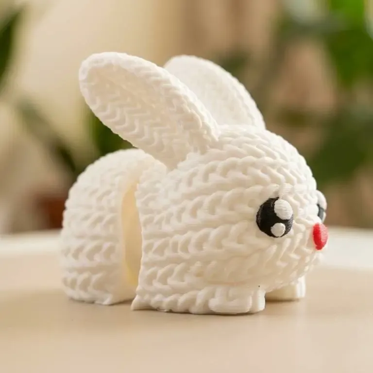Flexi Knitted Bunny 🧶🐰