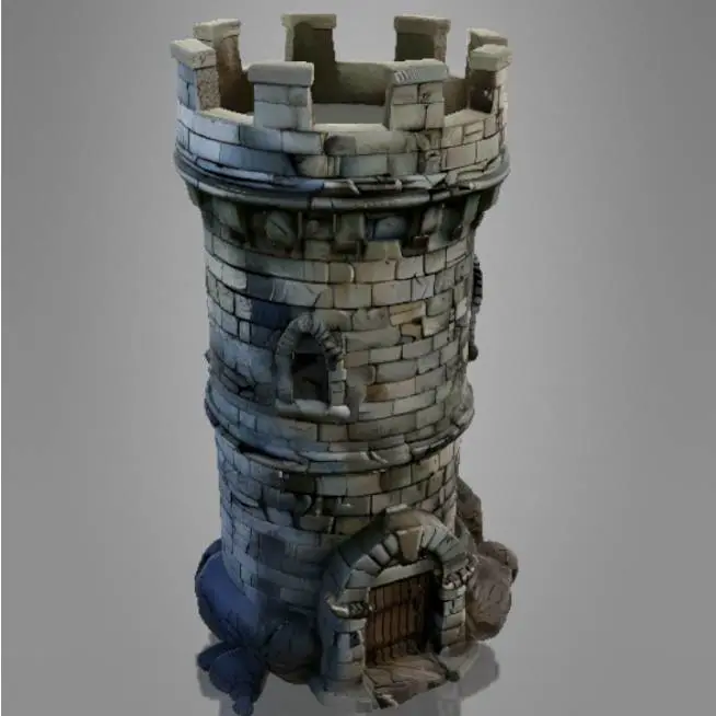 MINIATURE CASTLE TOWER