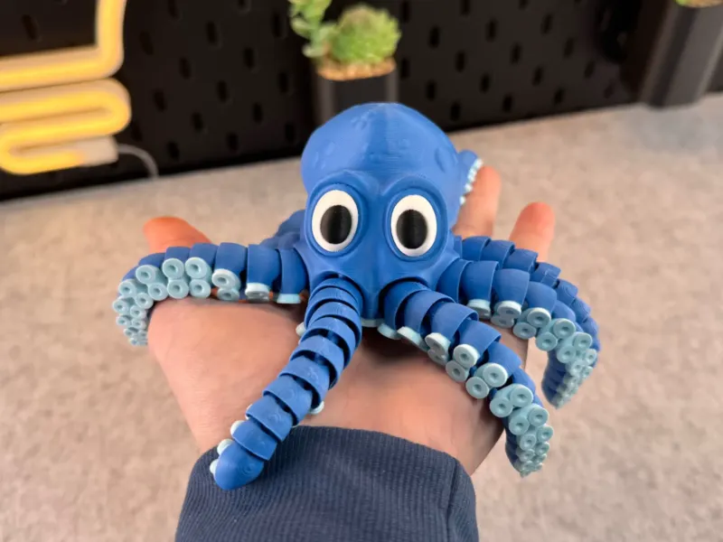 Articulated Cute Octopus