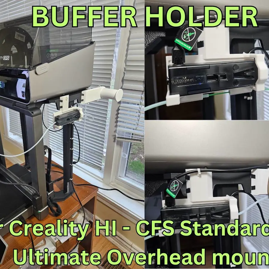 CREALITY HI BUFFER HOLDER FOR CFS OVERHEAD MOUNT