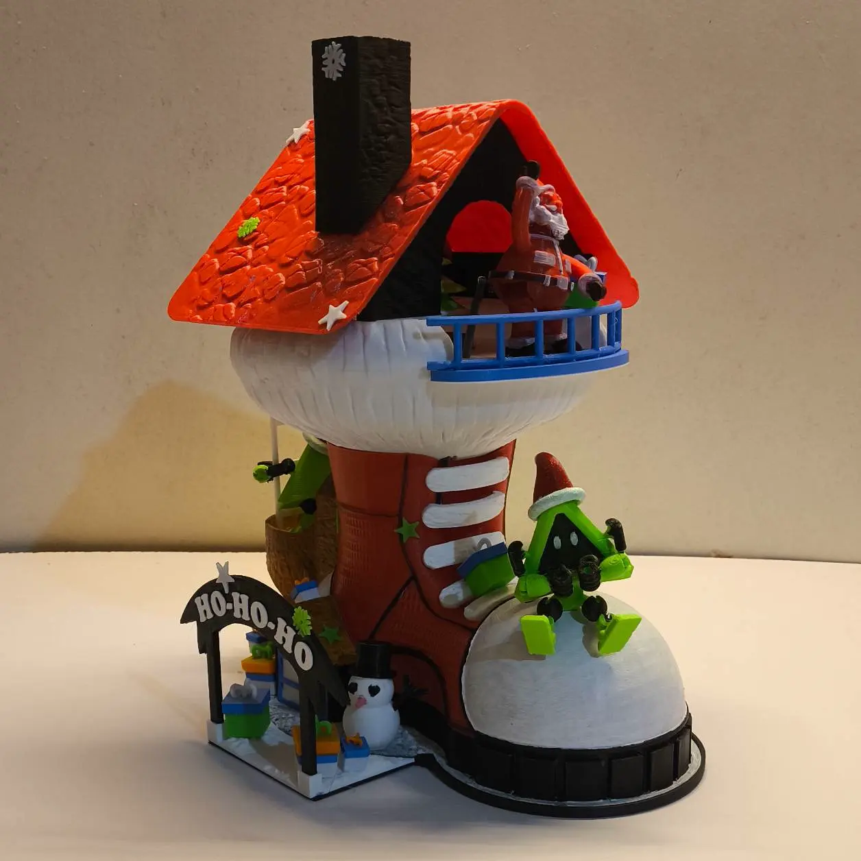 "Creality Winter Special-Santa Boot House"