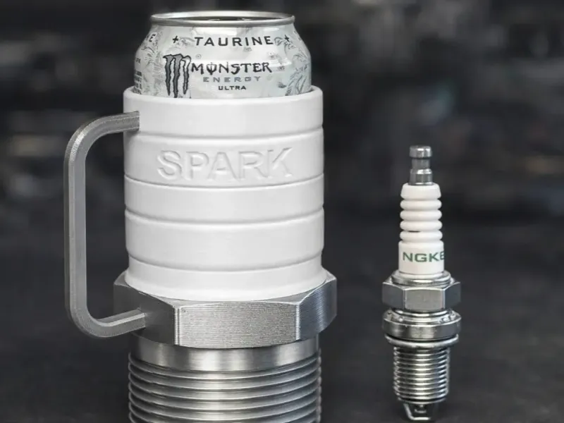 Spark Plug Can Holder