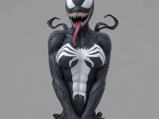 FEMALE VENOM FANART BUST