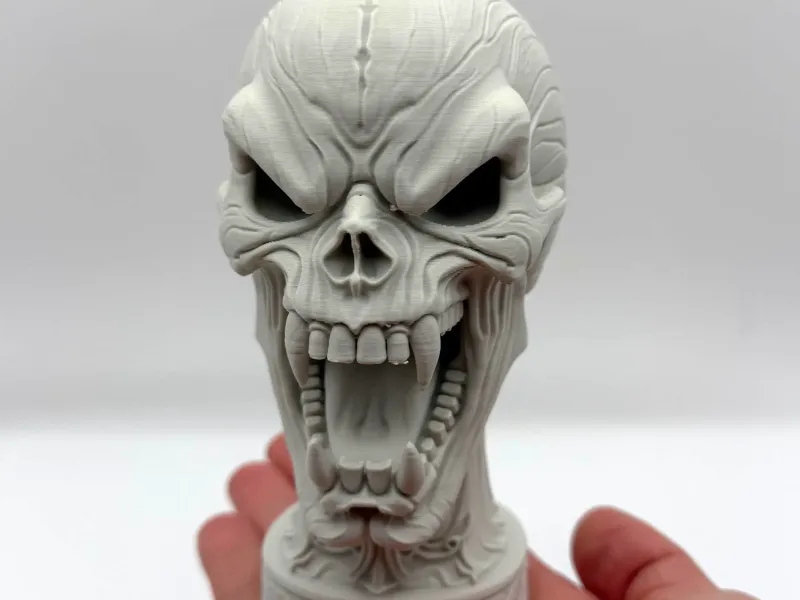 Screaming Evil Skull