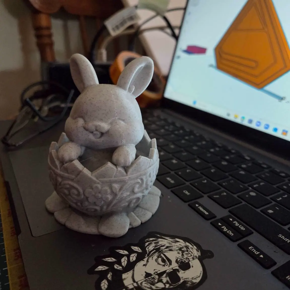 Easter Bunny In Easter Egg