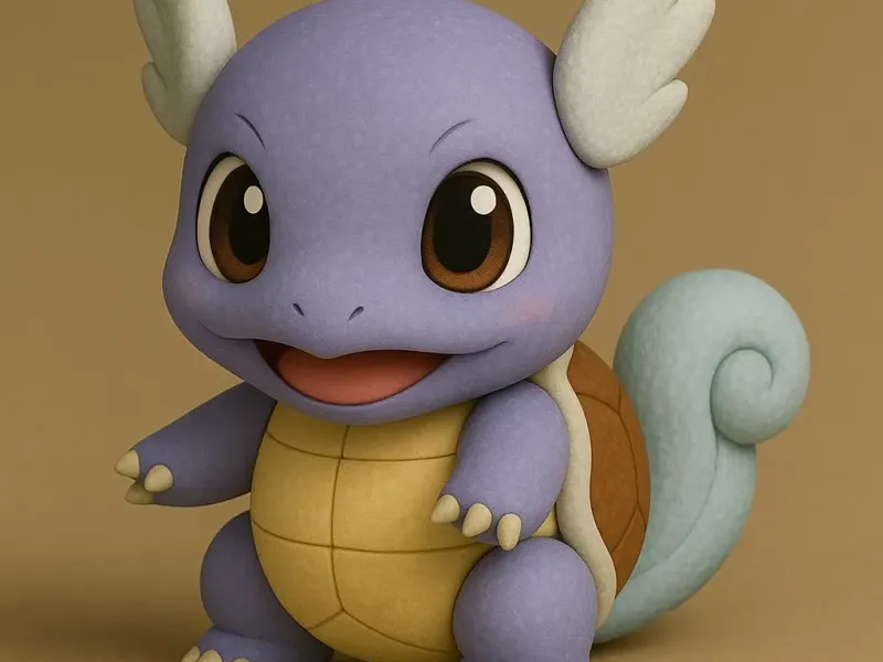 カメール ポケモン チビ