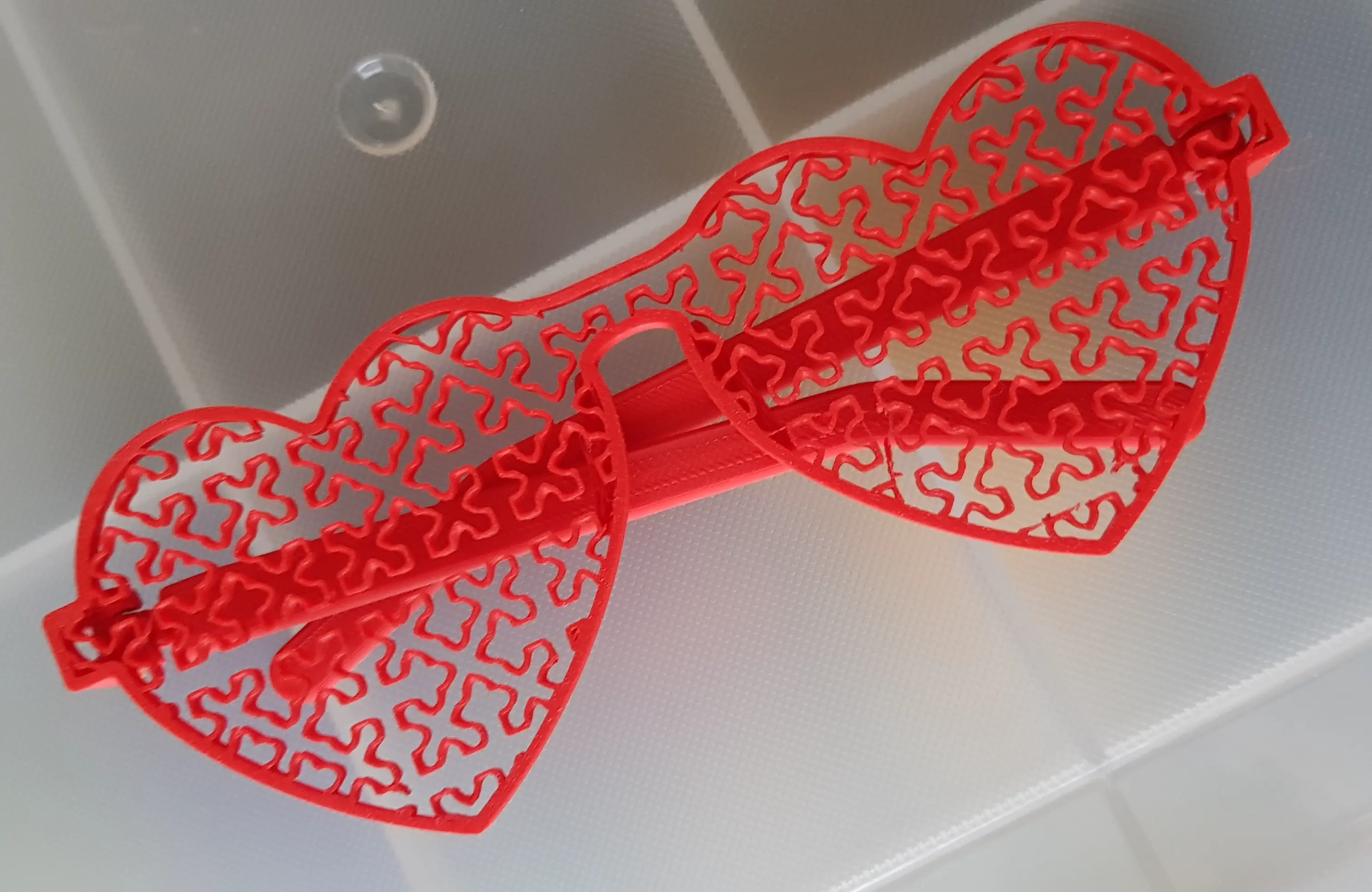 Heart Glasses - Saint Valentine's Day