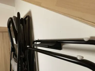 Halterung für 2x IKEA Klappstuhl Nisse / Mount for 2x IKEA folding chair Nisse