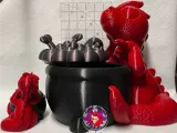 Dragon Cauldron Candy Dish-6