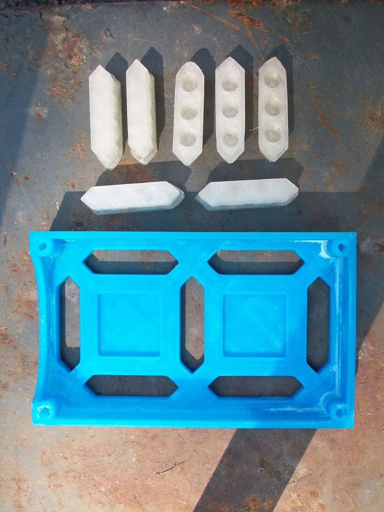 Large Seven-Segment Display Sized for 5mm LEDs